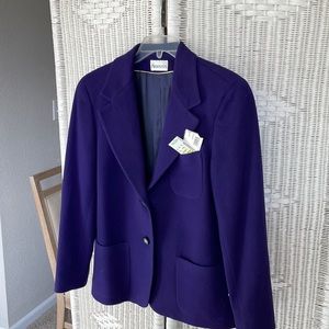 Augustus purple suit jacket
